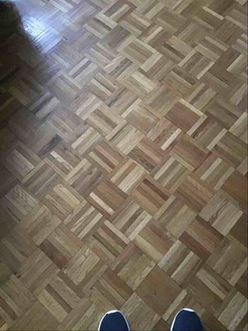 Parquet hardwood flooring
